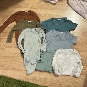 Jamie Kay Essentials ribbed tops body suits ether 1 year
 Bundle